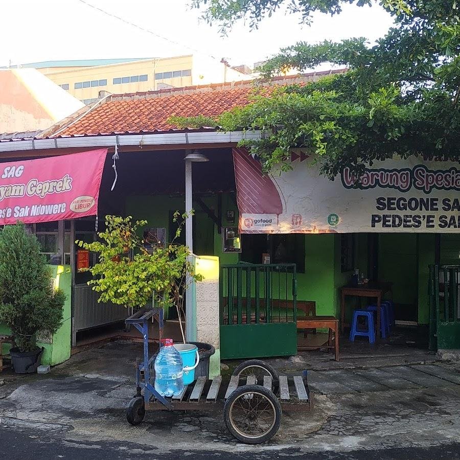 Warung Spesial Ayam Geprek (SAG), Penumping