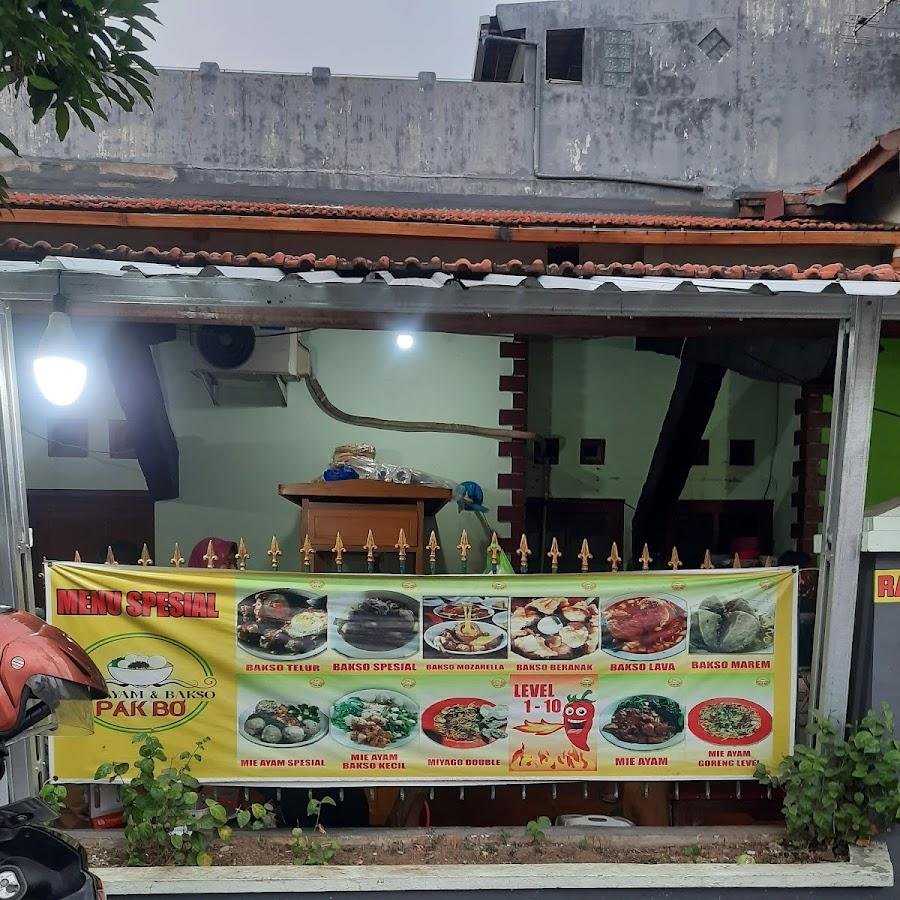 Mie Ayam dan Bakso Pak BO, Lamongan