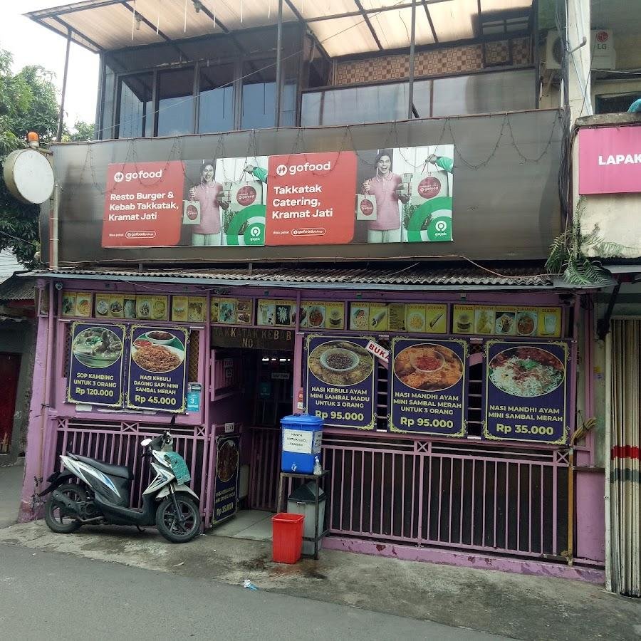 Resto Takkatak Kebab Arabian Food, Kramat Jati