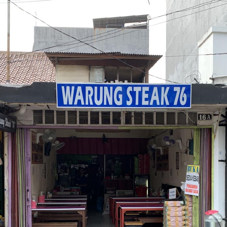 Warung Steak 76, KH. Syahdan