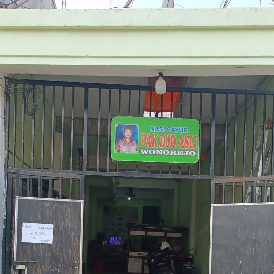Nasi Sayur Pak Djo Asli, Wonorejo