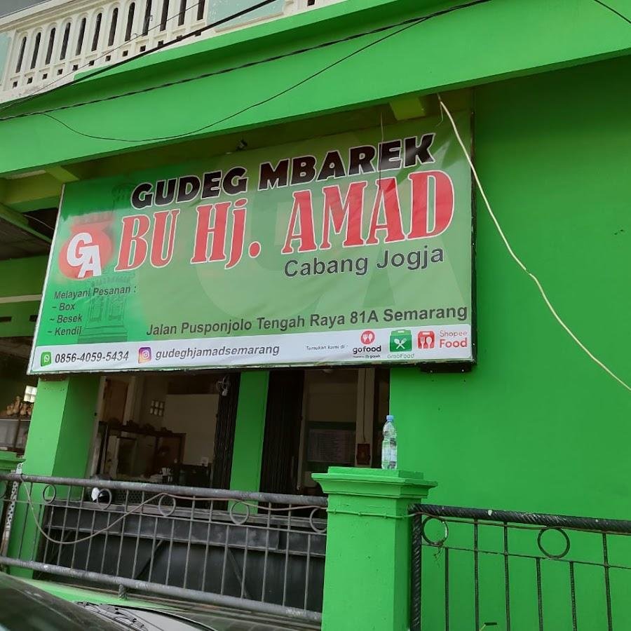 Gudeg Mbarek Hj Amad Semarang, Pusponjolo Tengah