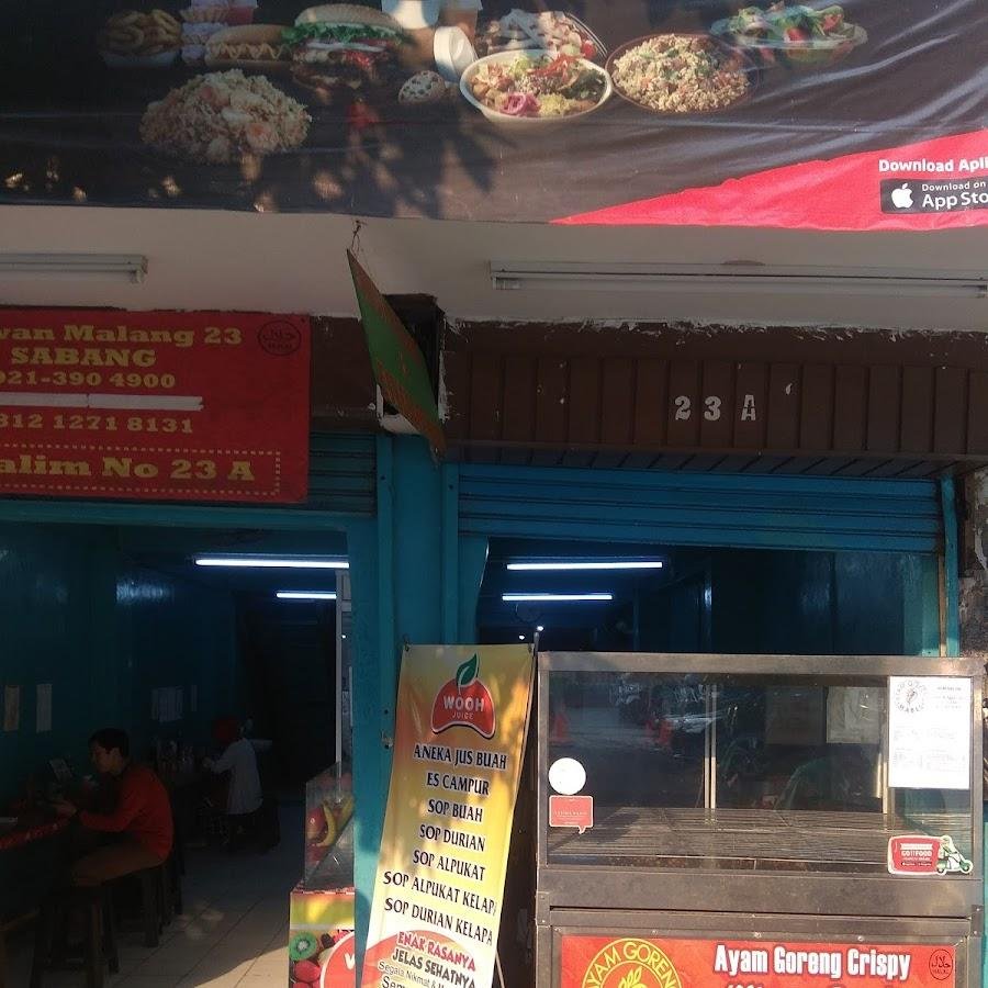Bakwan Malang 23 Sabang, Jl. H. Agus Salim