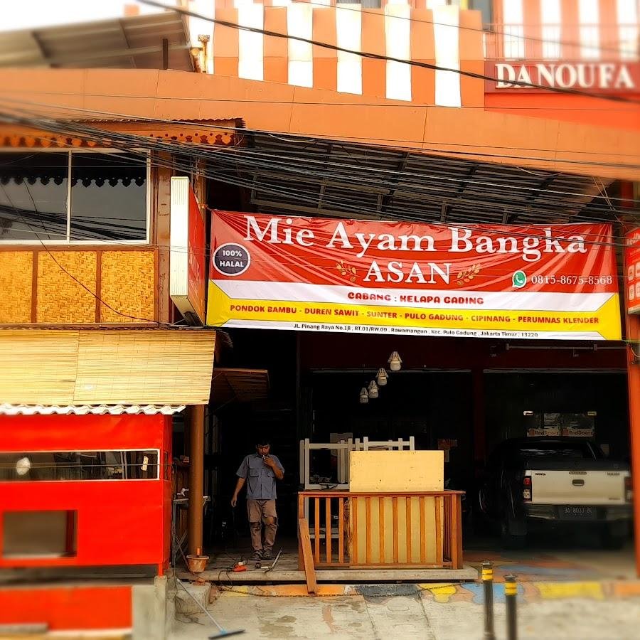 Mie Ayam Bangka Asan Rawamangun, Pinang Raya