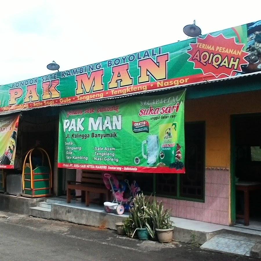 Sate Kambing Boyolali Pak Man, Srondol