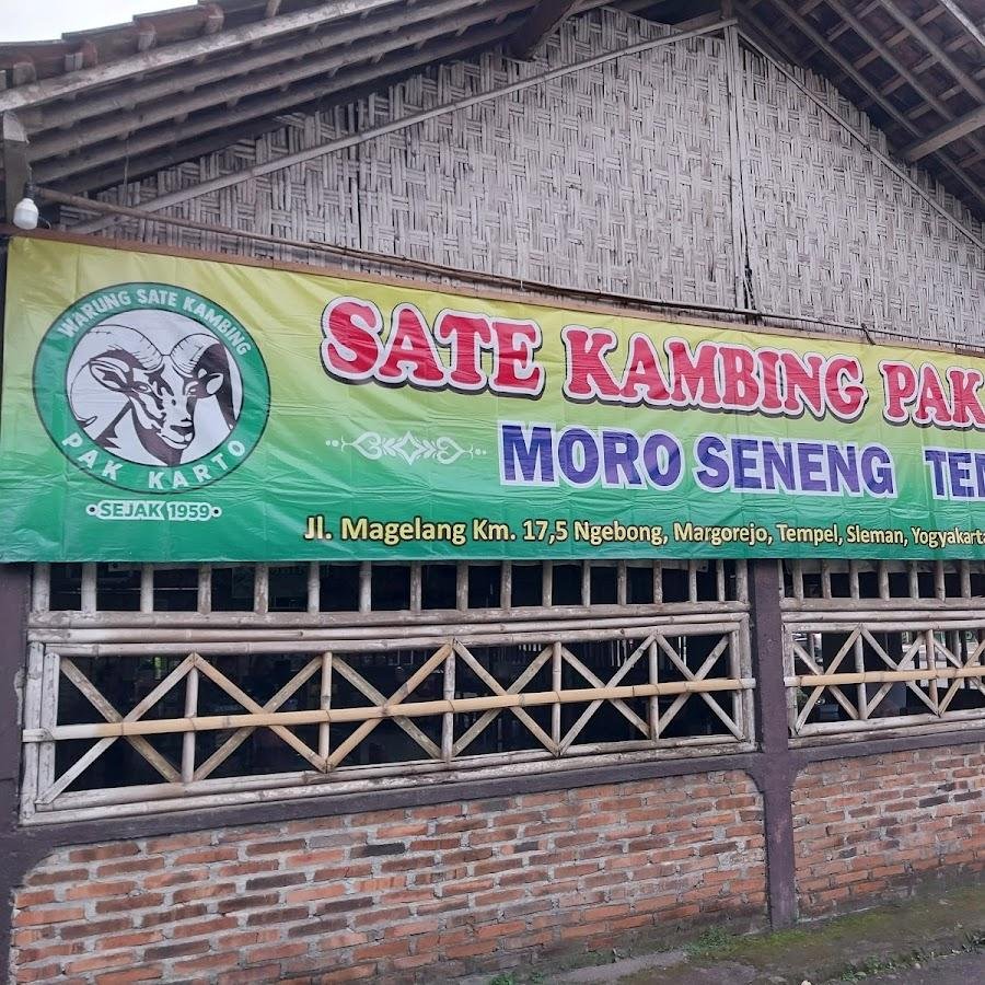 Warung Sate Kambing Moro Seneng P. Karto, Tempel