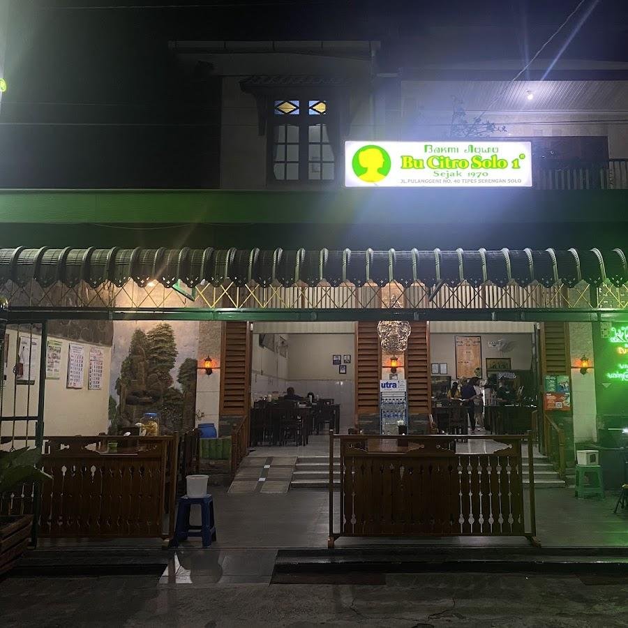 Bakmi Jowo Bu Citro Solo 1 Express, Jl. Pulanggeni No 40. Tipes