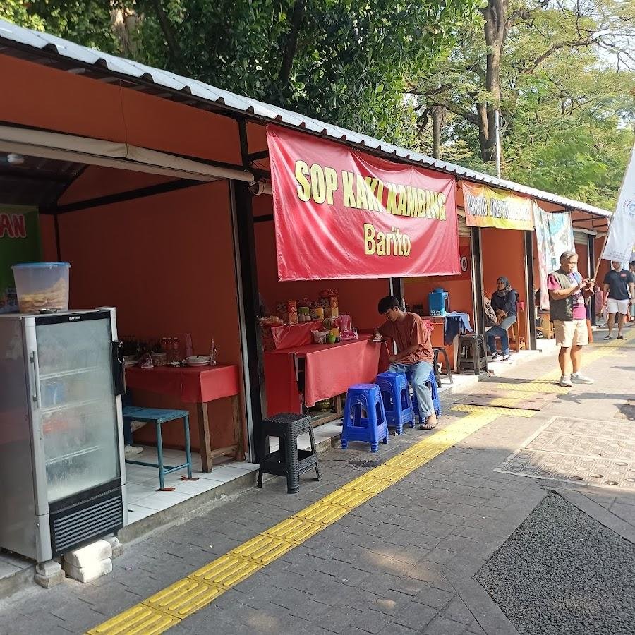 Sop Kaki Kambing Betawi Bang Sholeh, Jalan Barito 1
