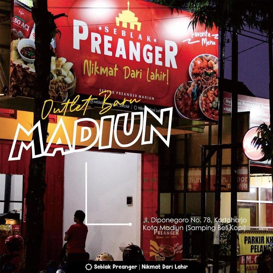 Seblak Preanger Madiun, Diponegoro
