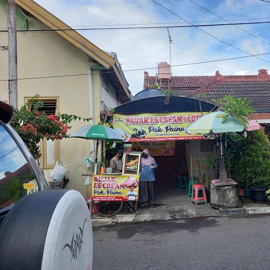 Rujak Ice Cream Pak Paino, Harjowinatan