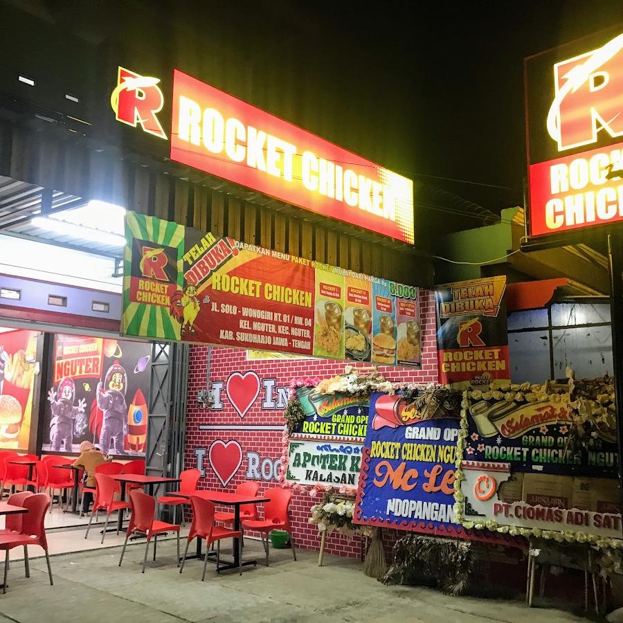 Rocket Chicken, Nguter