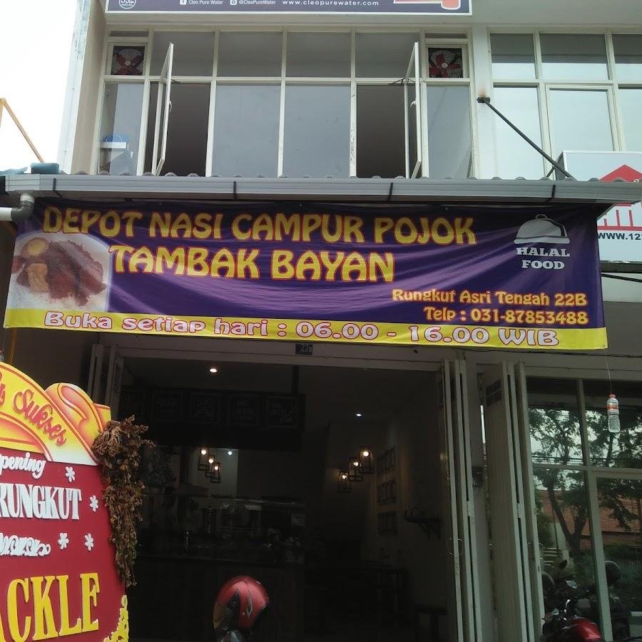 Depot Nasi Campur Pojok Tambak Bayan, Rungkut Asri