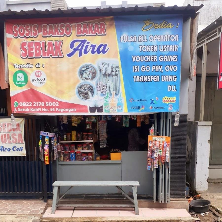 Sosis Bakso Bakar Seblak Aira, Datuk Kahfi