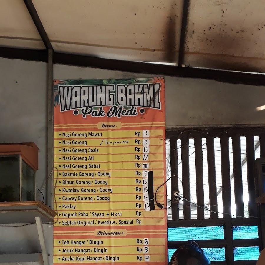 Warung Bakmi Pak Medi, Mojolaban