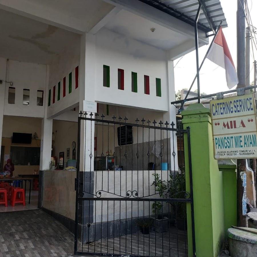 Pangsit Mie Ayam Mila, Dukuh Kupang Timur 6 No. 1