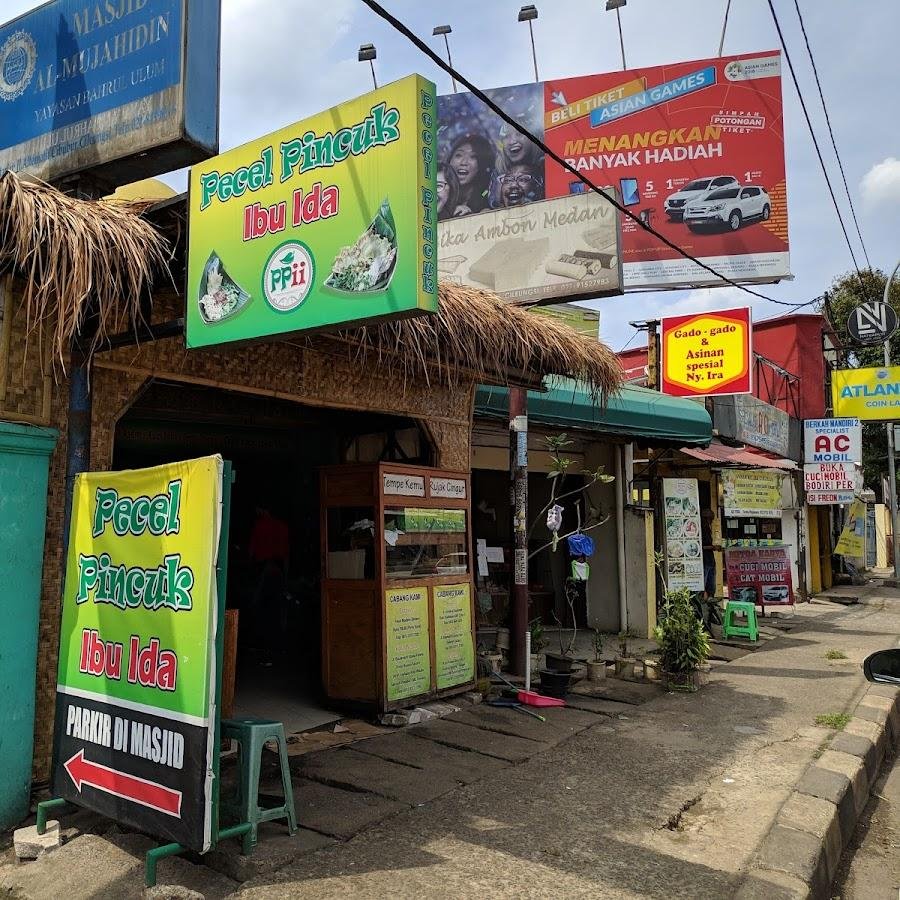 Pecel Pincuk Ibu Ida, Cibubur