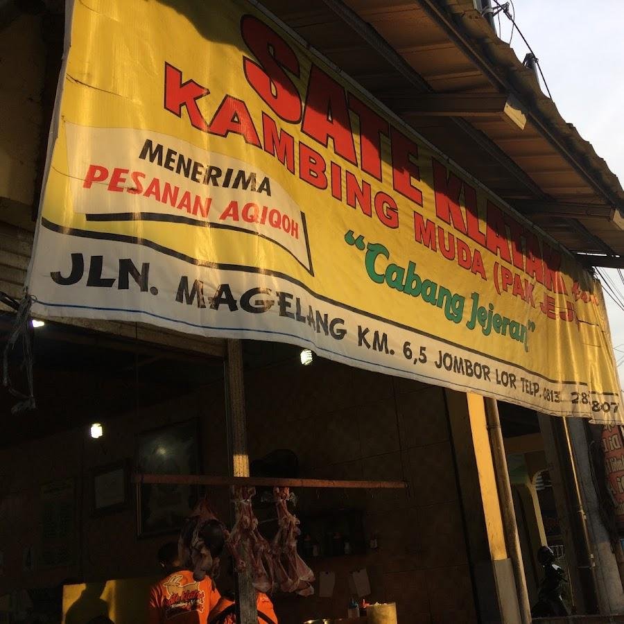 Sate Klathak Kambing Muda Pak Jeje, Jombor