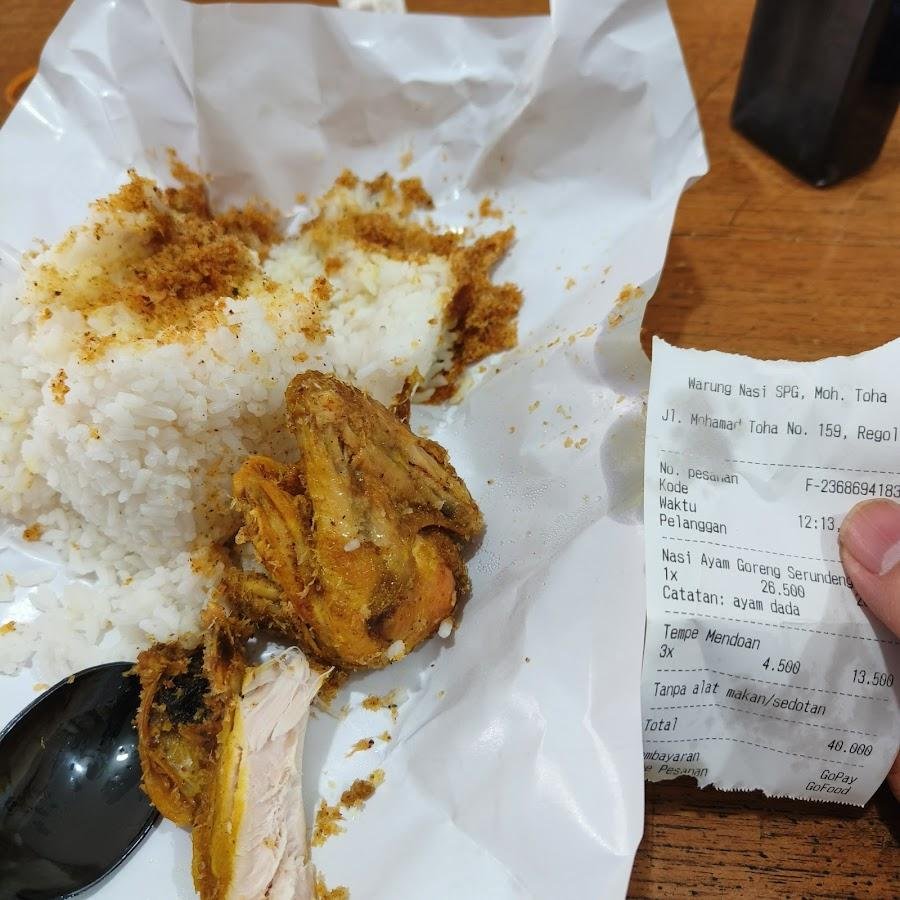 Warung Nasi SPG, Moh. Toha