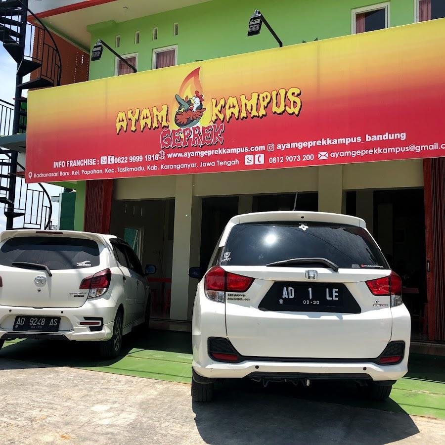 Ayam Geprek Kampus Karanganyar, Letjen Suprapto