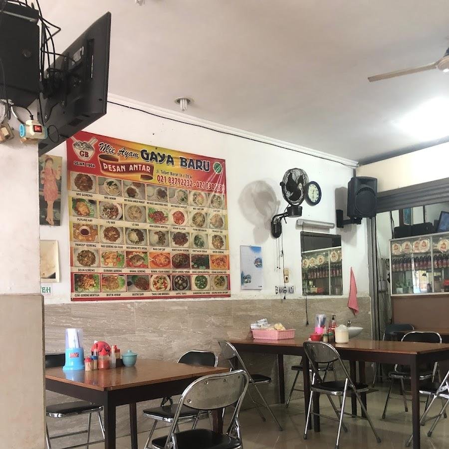 Mie Ayam Gaya Baru, Jl. Tebet Barat IX