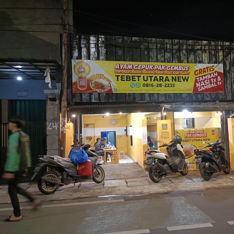 Ayam Gepuk Pak Gembus, Tebet Utara New