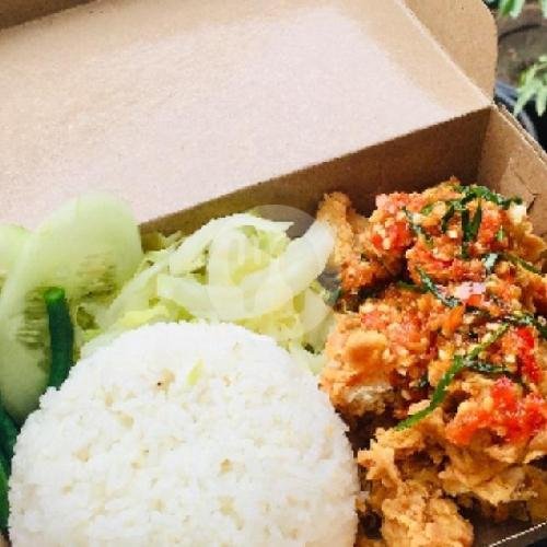 Cilok Lemak menu Jajanan Pasar Si Mbah, Temu Sitirejo