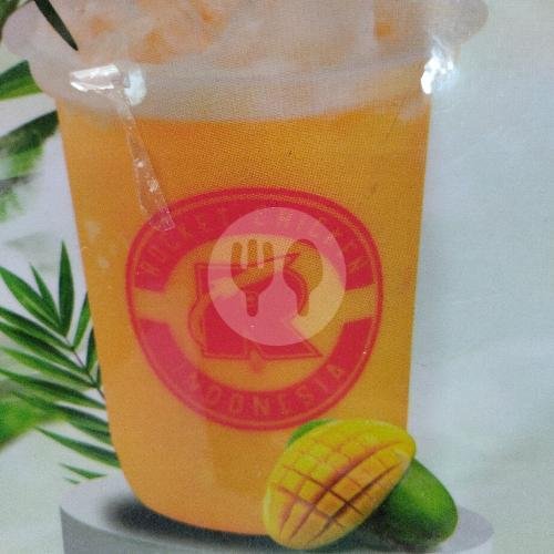 Thai Green Tea menu Rocket Chicken, Bandara Solo