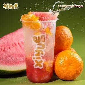 Xi Yue Tropical Strawberry Orange menu XIYUE, Gajahmada