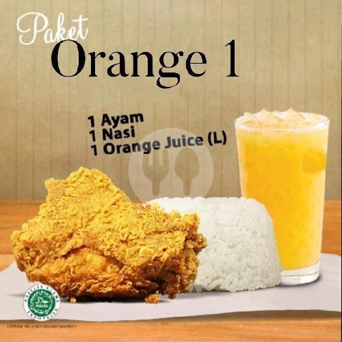 Rice Chicken SAMBAL GEPREK (free Ice Tea) menu MISTER CHICK, Junrejo