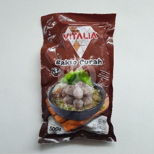 Vitalia Horeca  Bakso Sapi Curah 500 Gr menu Frozza Frozen Food