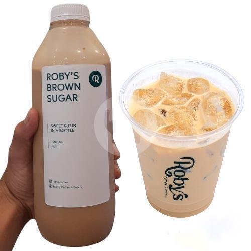 1 Liter Matcha Leite menu Robys Coffee & Eatery, Jl. Moh Toha Cirebon