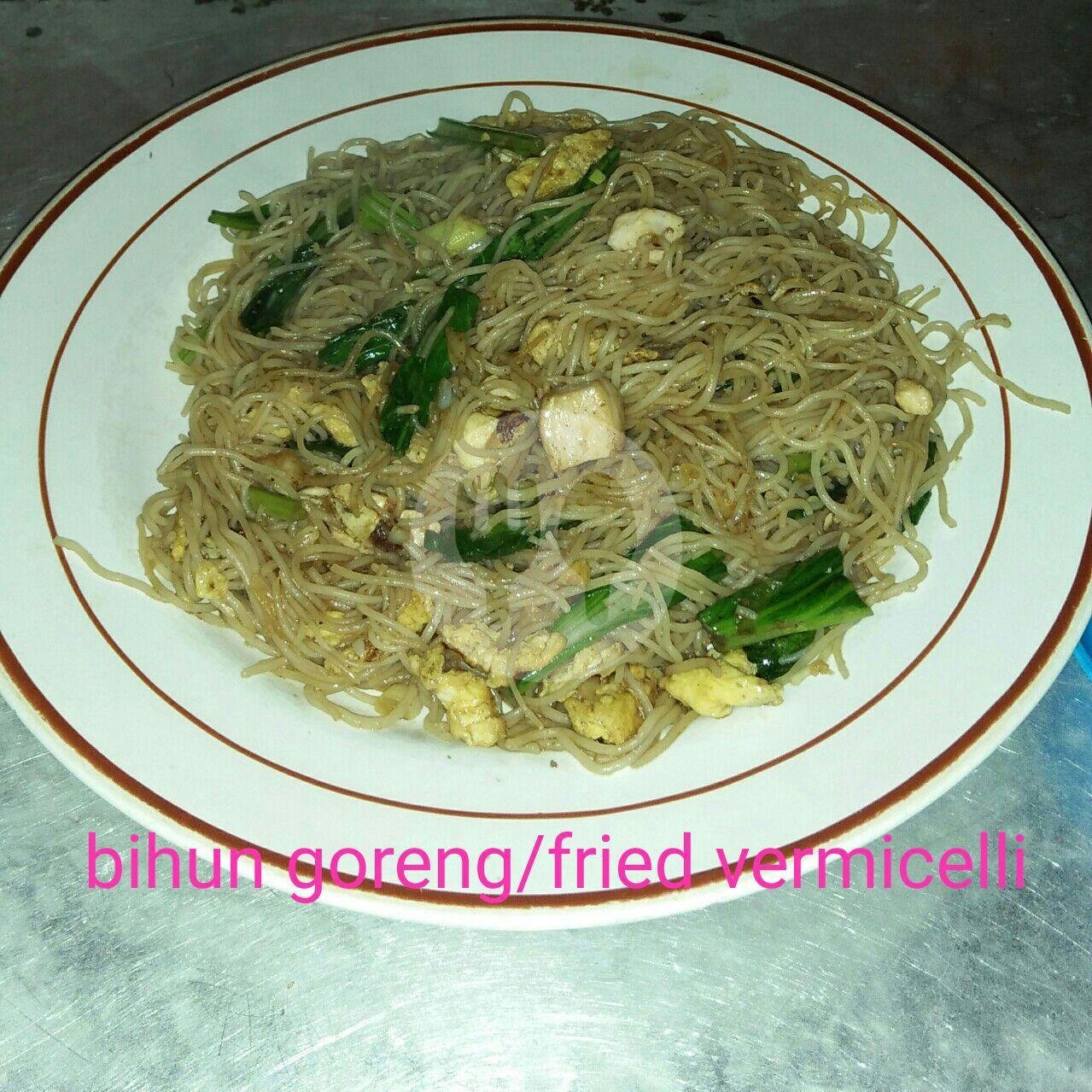 Capcay Goreng menu Warung Lhom Ngelakh, Banyuwangi