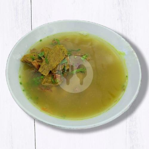 Daging Telur menu Soto Madura Cak Alim