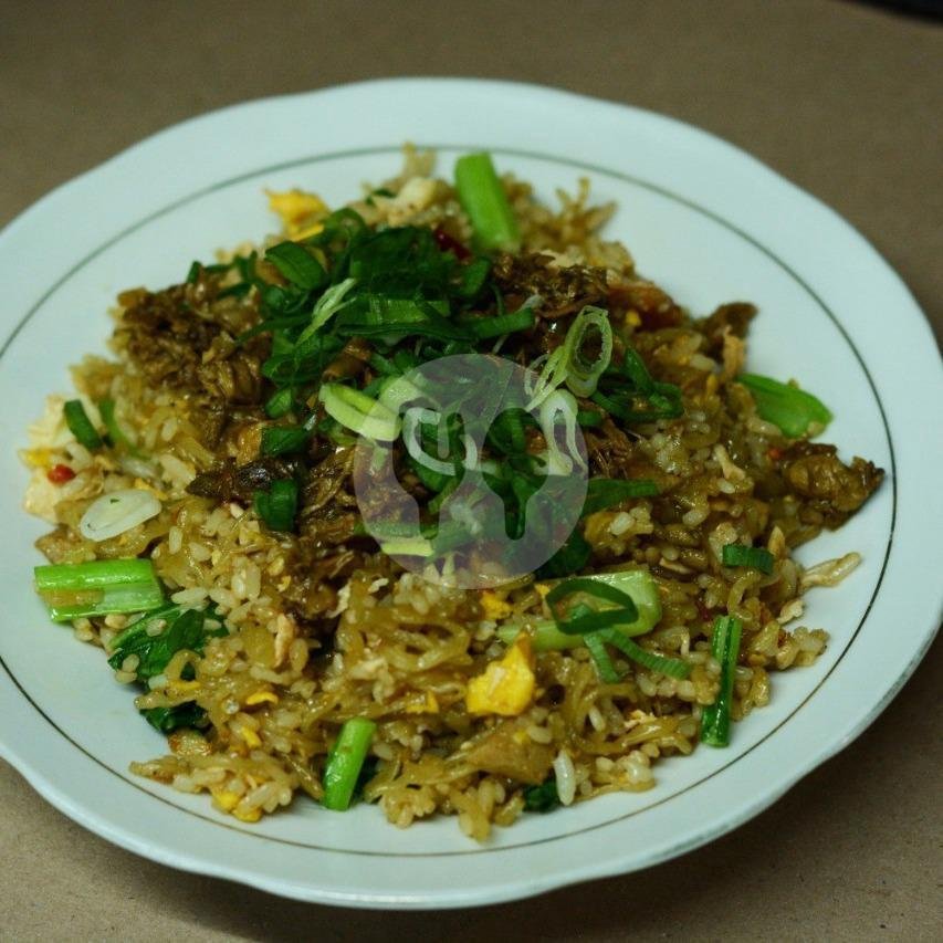Magelangan menu Mie Jakarta Pak Acong, Affandi