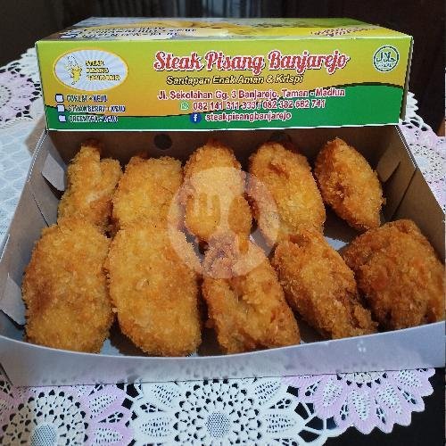 Strawberry menu Steak Pisang Banjarejo, Taman