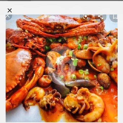 Mix 2 Saos Tiram menu Daffa Sea Food, Soreang