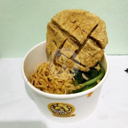 Indomie Goreng menu Pempek Dendy, Cemani