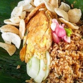 Nasi Goreng Ayam menu Mie Aceh Bang Ibra, Binus Palmerah
