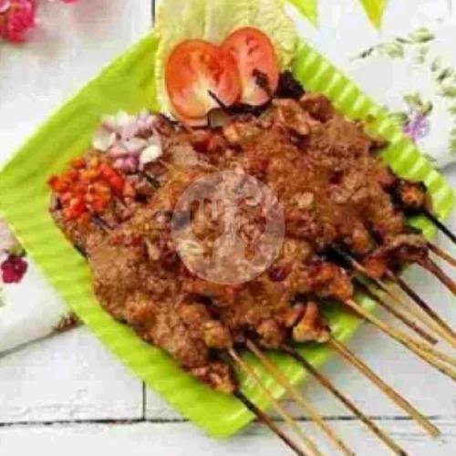 1 Porsi Sate Ayam Bumbu Kacang menu Sate Asin Pedas Acong