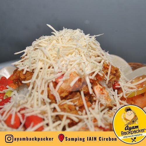 Ayam Geprek Saus Keju + Nasi menu Ayam Backpacker, Perjuangan