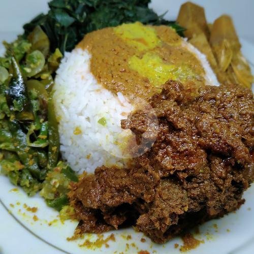 Nasi + Cincang menu RM Padang Mahkota Minang