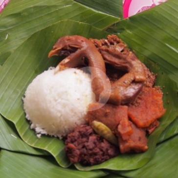 Nasi Gudeg Krecek Kepala menu Gudeg Yu Narni Pusat Mbarek, Kaliurang