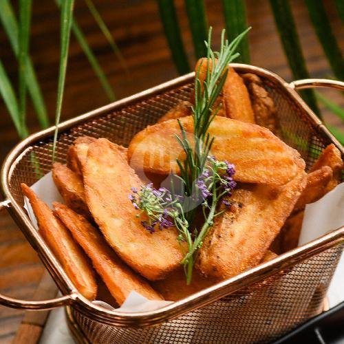 Sweet Fried Potato Ubi (Vegetarian-Vegan) menu ORO Italian - Pizza - Western - Indonesian - Asian, Kemang