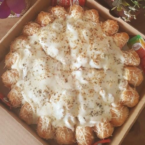 Pizza No 9 Sosis Bites Extra Mozarella (25cm) menu Pizza MP4, Mawar Putih