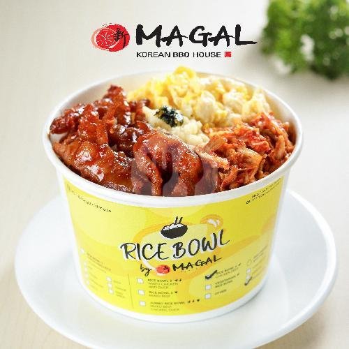Jumbo Rice Bowl menu Magal Korean BBQ House, Senopati