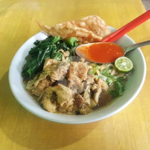 Mie Ayam Kari  Pangsit kering Ceker menu Mie Ayam Moro Rasa, Permata Tanimulya