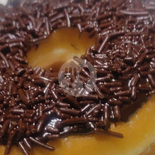 Choco Meses menu Donat Pipin Donuts, Logam Buahbatu
