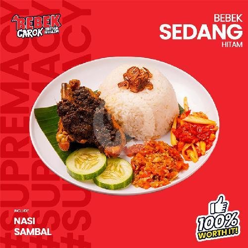 Bebek Sedang Bumbu Laos menu Bebek Carok, Kediri