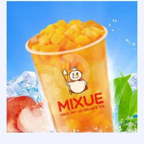 Fresh Squeezed Lemonade menu Mixue, Telaga Bodas
