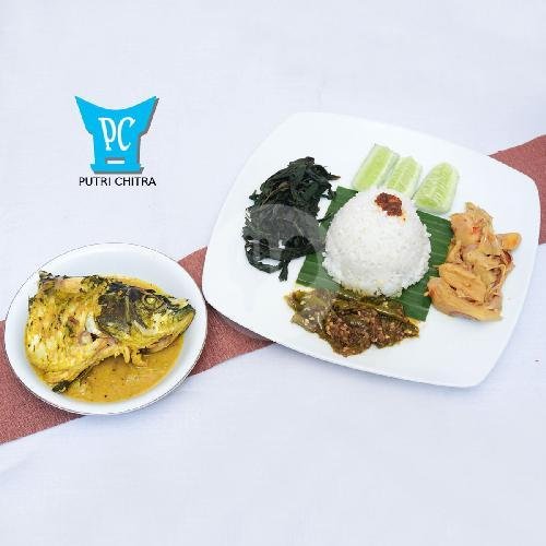 Nasi Telur Gulai menu Nasi Padang Putri Chitra 3, Gajah Mada